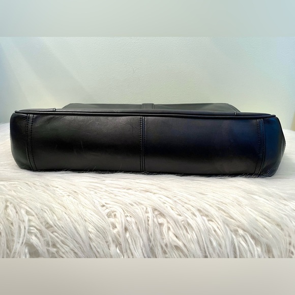 Coach Lexington Black Leather Briefcase - Picture 5 of 13